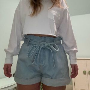 wishlist jeans denim shorts